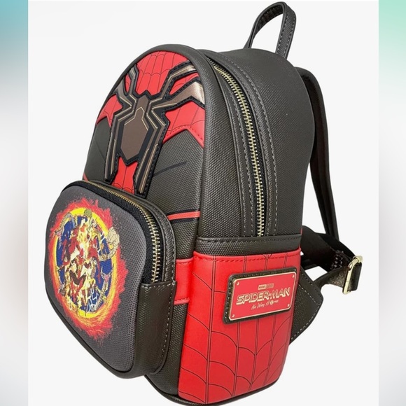 Loungefly X Marvel SpiderMan No Way Home Cosplay Mini Backpack